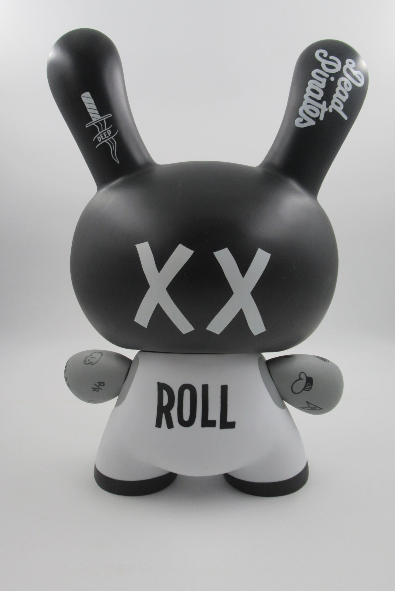 DUNNY Le Dead Plastique 20" Figure - Kidrobot x McBess (2014) Designer Vinyl Art Toy