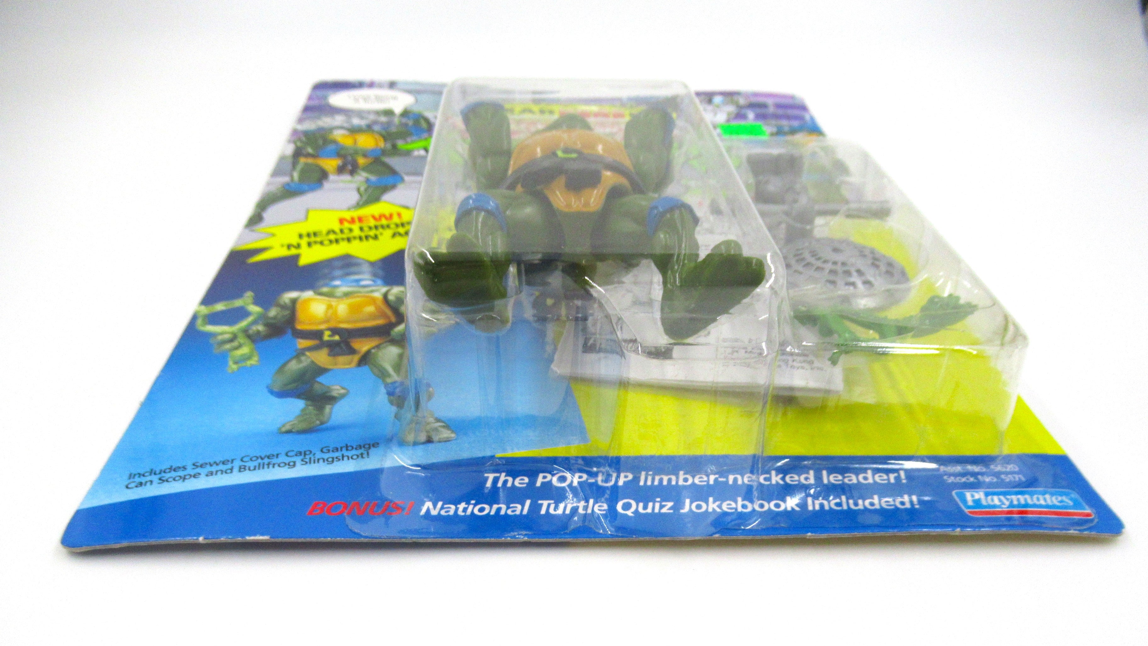 Teenage Mutant Ninja Turtles Headdroppin'  TMNTs Set of 4 - Playmates (1991)