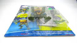 Teenage Mutant Ninja Turtles Headdroppin'  TMNTs Set of 4 - Playmates (1991)