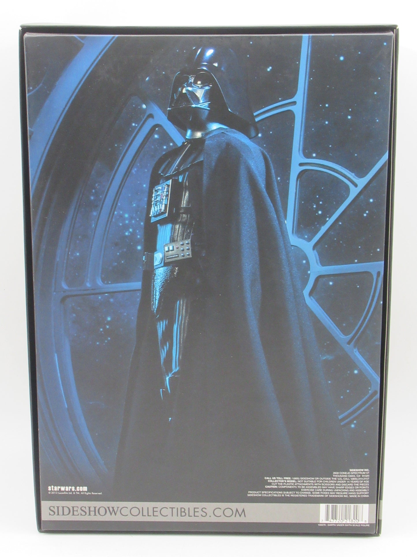 STAR WARS Darth Vader Deluxe 1:6 Scale Figure - Sideshow Collectibles (2013) #100076