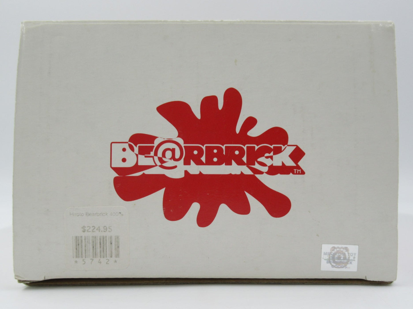 BEARBRICK Hiroto Bloody Throat 400% Figure - Medicom Toy (2003) Be@rbrick Art Toy