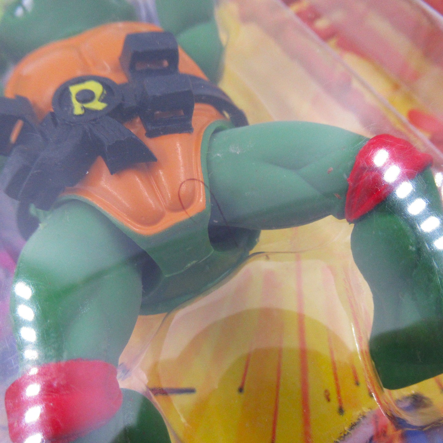 TMNT Raphael 10-Back 4.5" Figure Teenage Mutant Ninja Turtles - Playmates (1988)