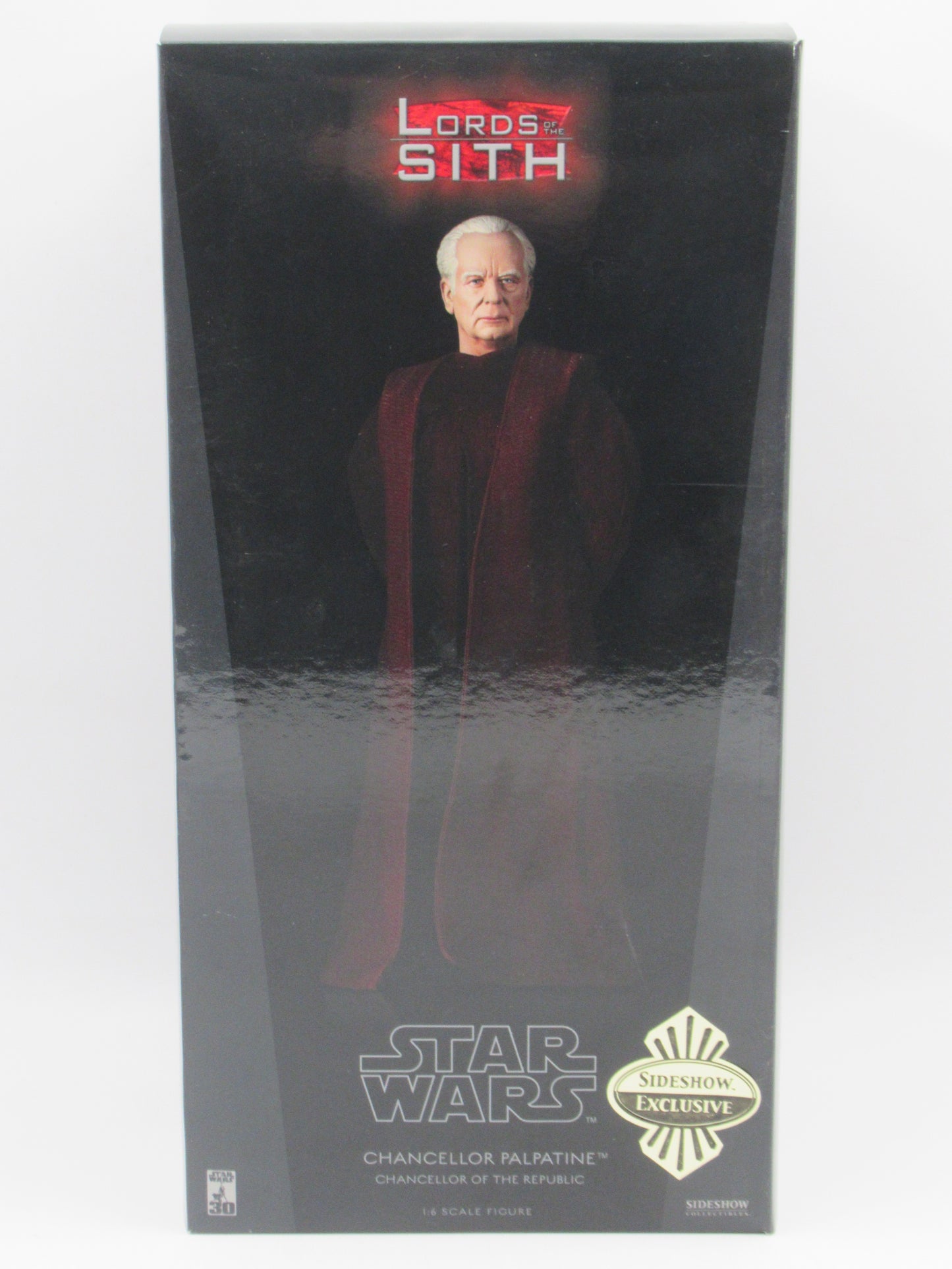 STAR WARS Chancellor Palpatine & Darth Sidious Exclusive 1:6 Figure Set - Sideshow Collectibles (2007) Lords of the Sith #2126