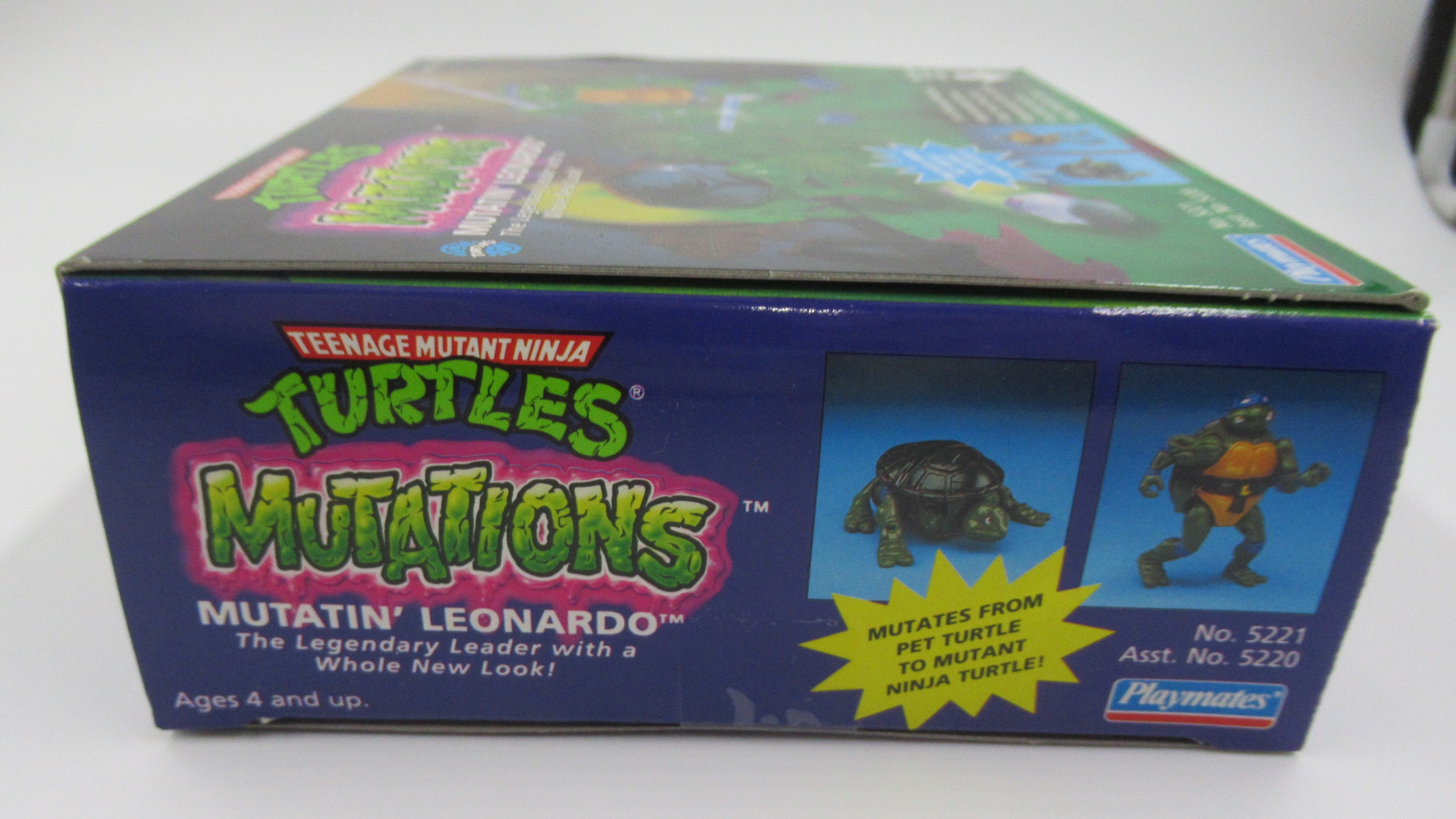 Teenage Mutant Ninja Turtles Mutations Figure Set of 4 TMNTs - Playmates (1992)