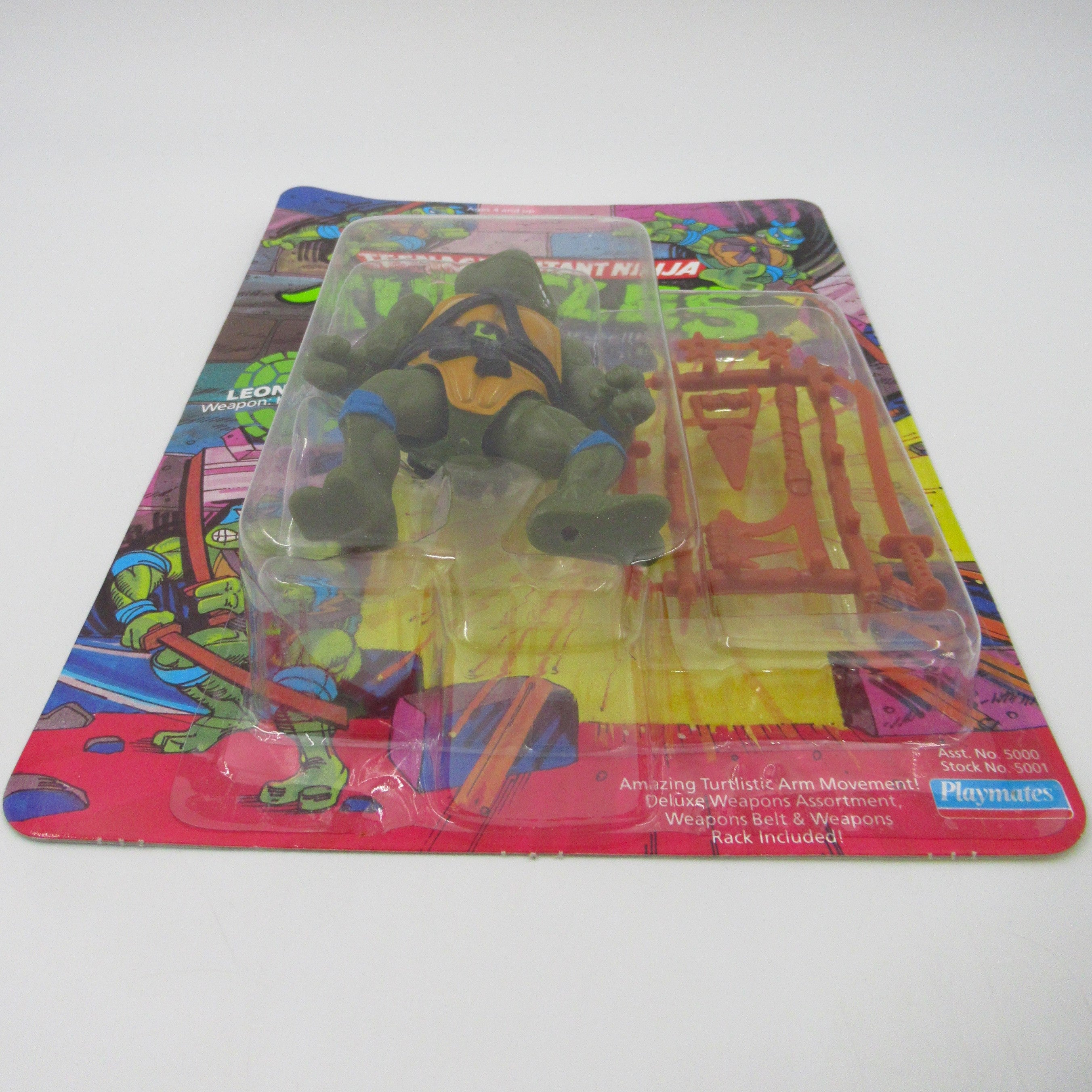 Teenage Mutant Ninja Turtles Leonardo 10-Back 4.5