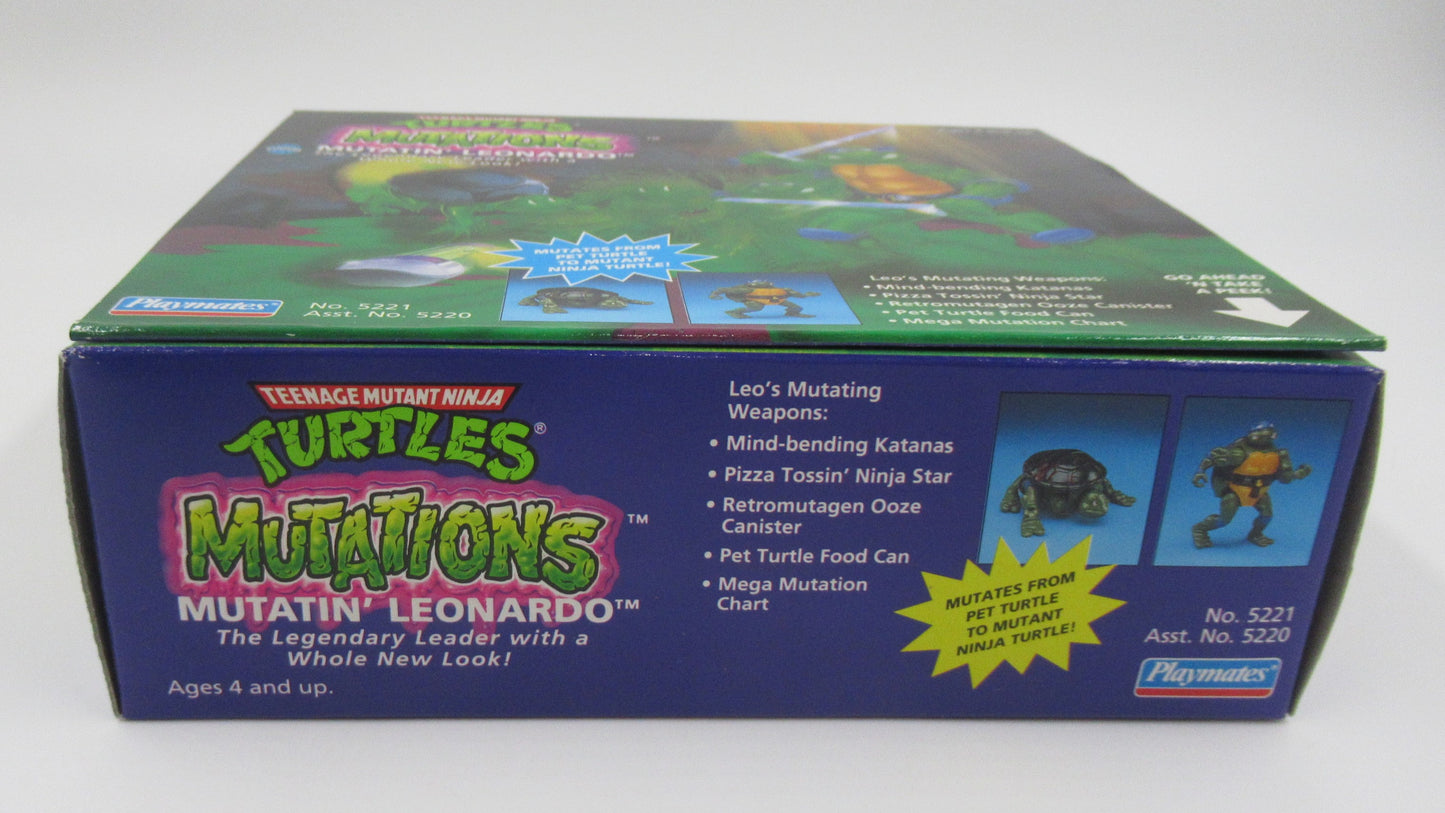 TMNT Mutations Figure Set of 4 Teenage Mutant Ninja Turtles - Playmates (1992)