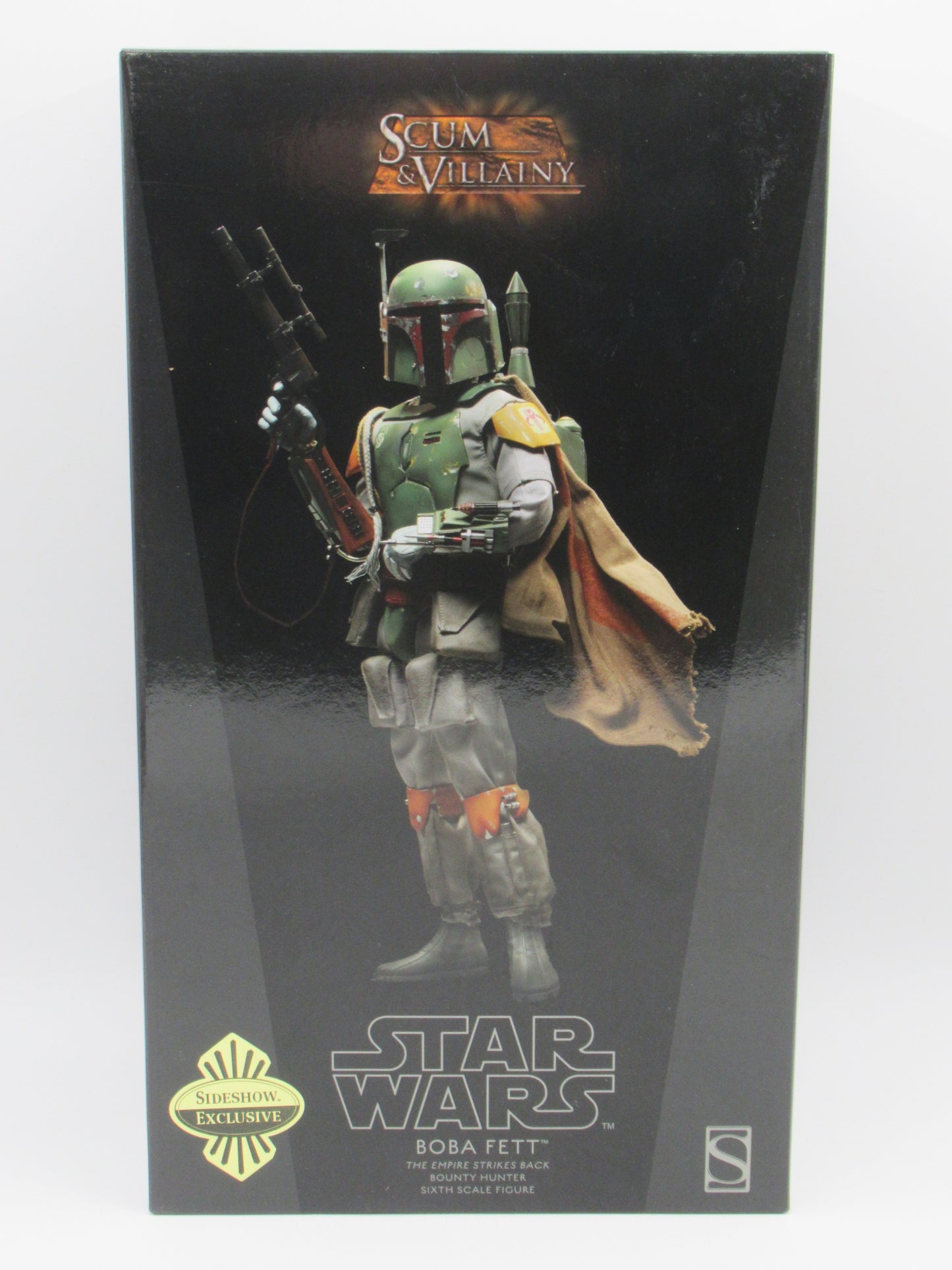 STAR WARS Boba Fett Sideshow Exclusive 1:6 Figure - Sideshow Collectibles (2012) Scum & Villainy #2128