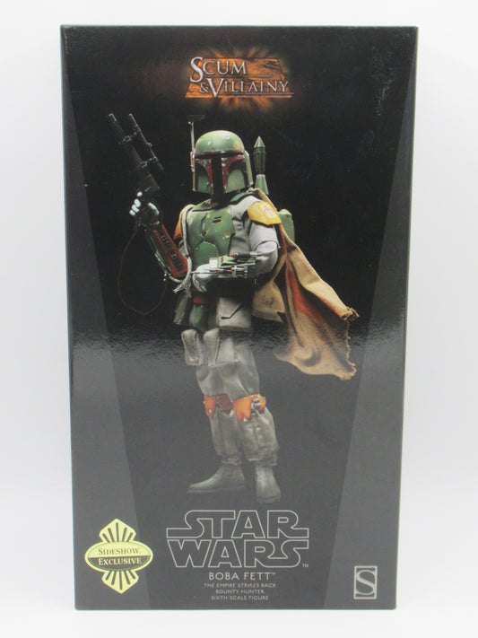 STAR WARS Boba Fett Sideshow Exclusive 1:6 Figure - Sideshow Collectibles (2012) Scum & Villainy #2128