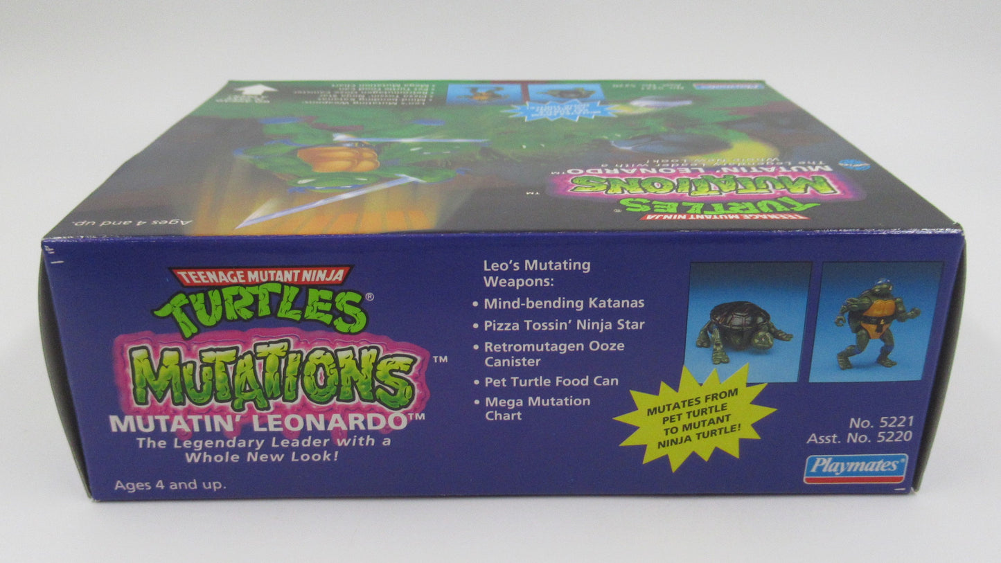 TMNT Mutations Figure Set of 4 Teenage Mutant Ninja Turtles - Playmates (1992)