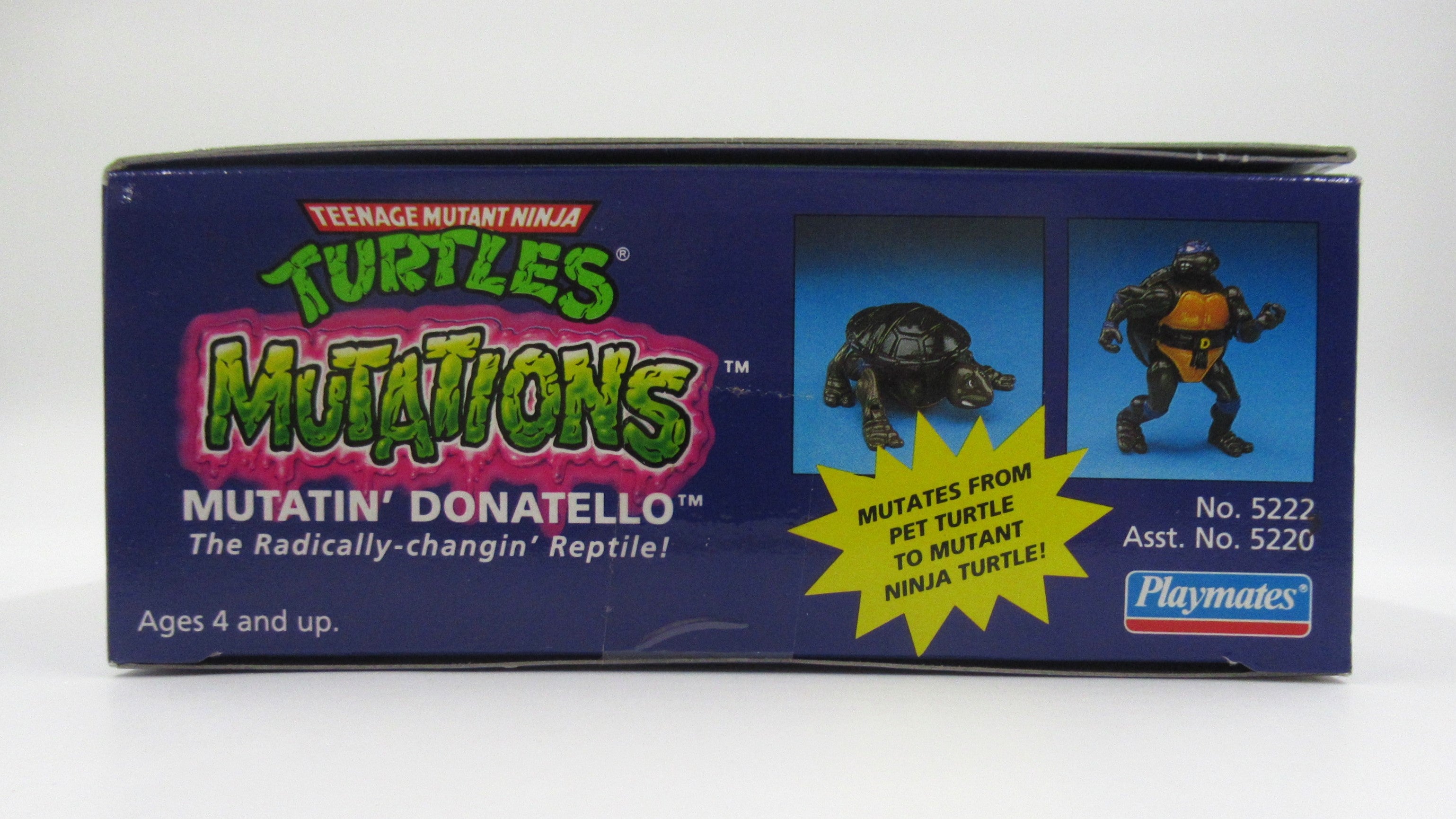 Teenage Mutant Ninja Turtles Mutations Figure Set of 4 TMNTs - Playmates (1992)