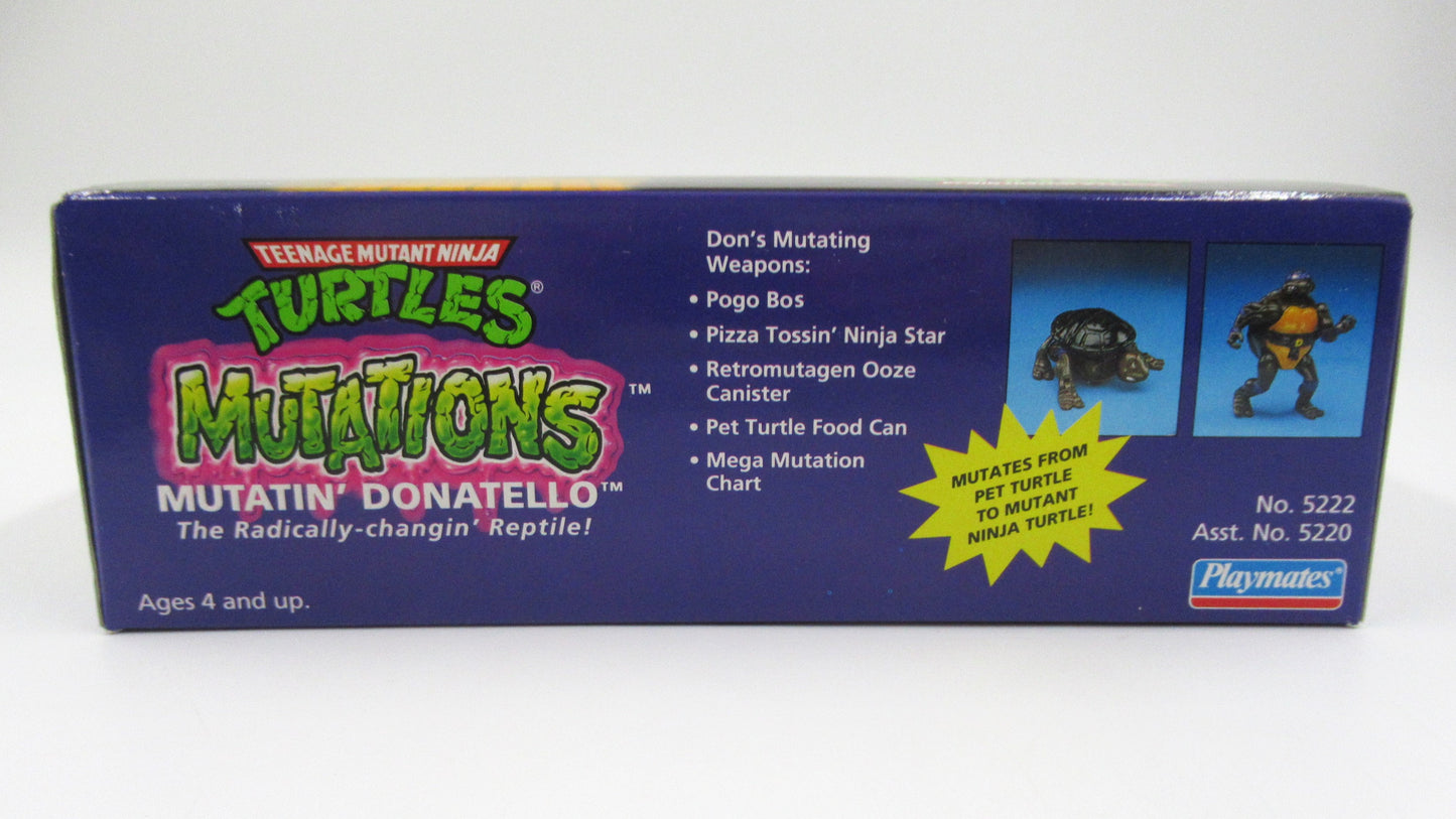 TMNT Mutations Figure Set of 4 Teenage Mutant Ninja Turtles - Playmates (1992)