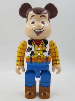 BEARBRICK Toy Story Woody 400% Figure - Medicom Toy (2015) Disney/Pixar Art Toy