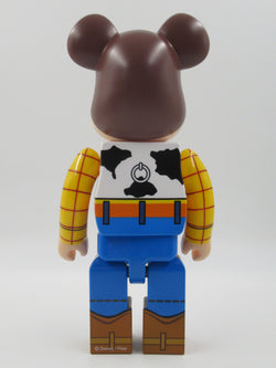 BEARBRICK Toy Story Woody 400% Figure - Medicom Toy (2015) Disney/Pixar Art Toy