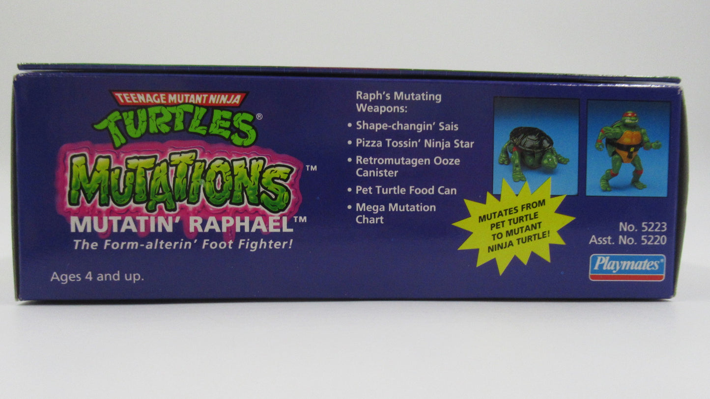 TMNT Mutations Figure Set of 4 Teenage Mutant Ninja Turtles - Playmates (1992)