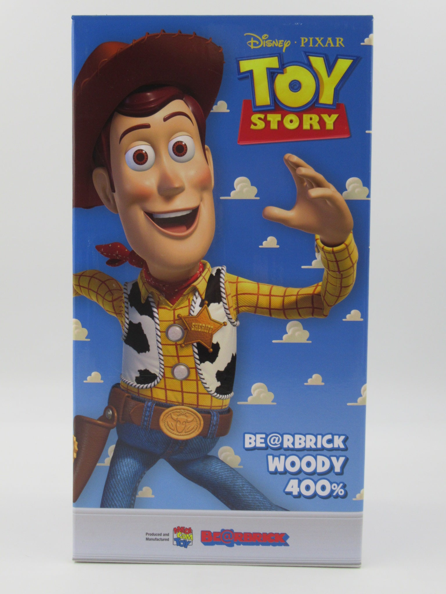 BEARBRICK Toy Story Woody 400% Figure - Medicom Toy (2015) Disney/Pixar Art Toy