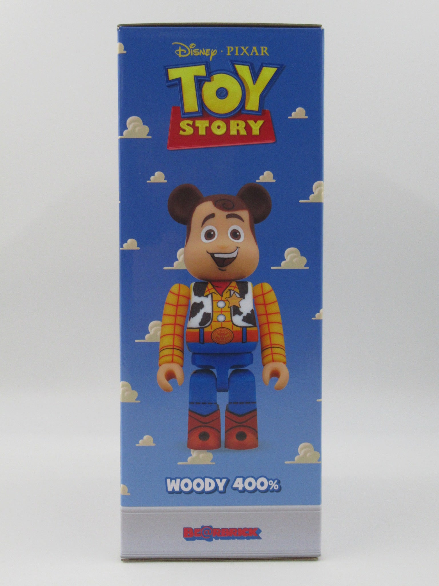 BEARBRICK Toy Story Woody 400% Figure - Medicom Toy (2015) Disney/Pixar Art Toy