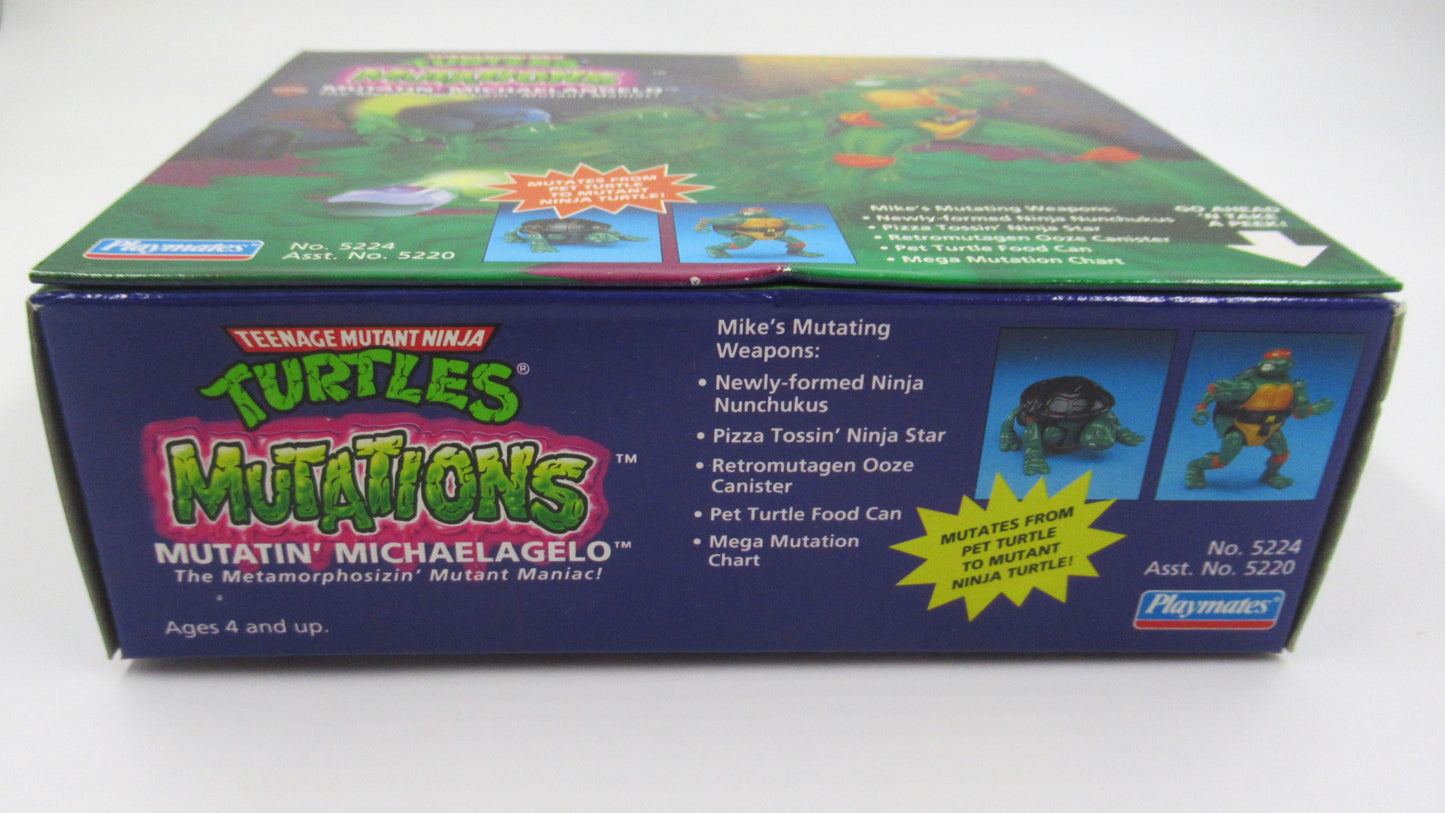 TMNT Mutations Figure Set of 4 Teenage Mutant Ninja Turtles - Playmates (1992)