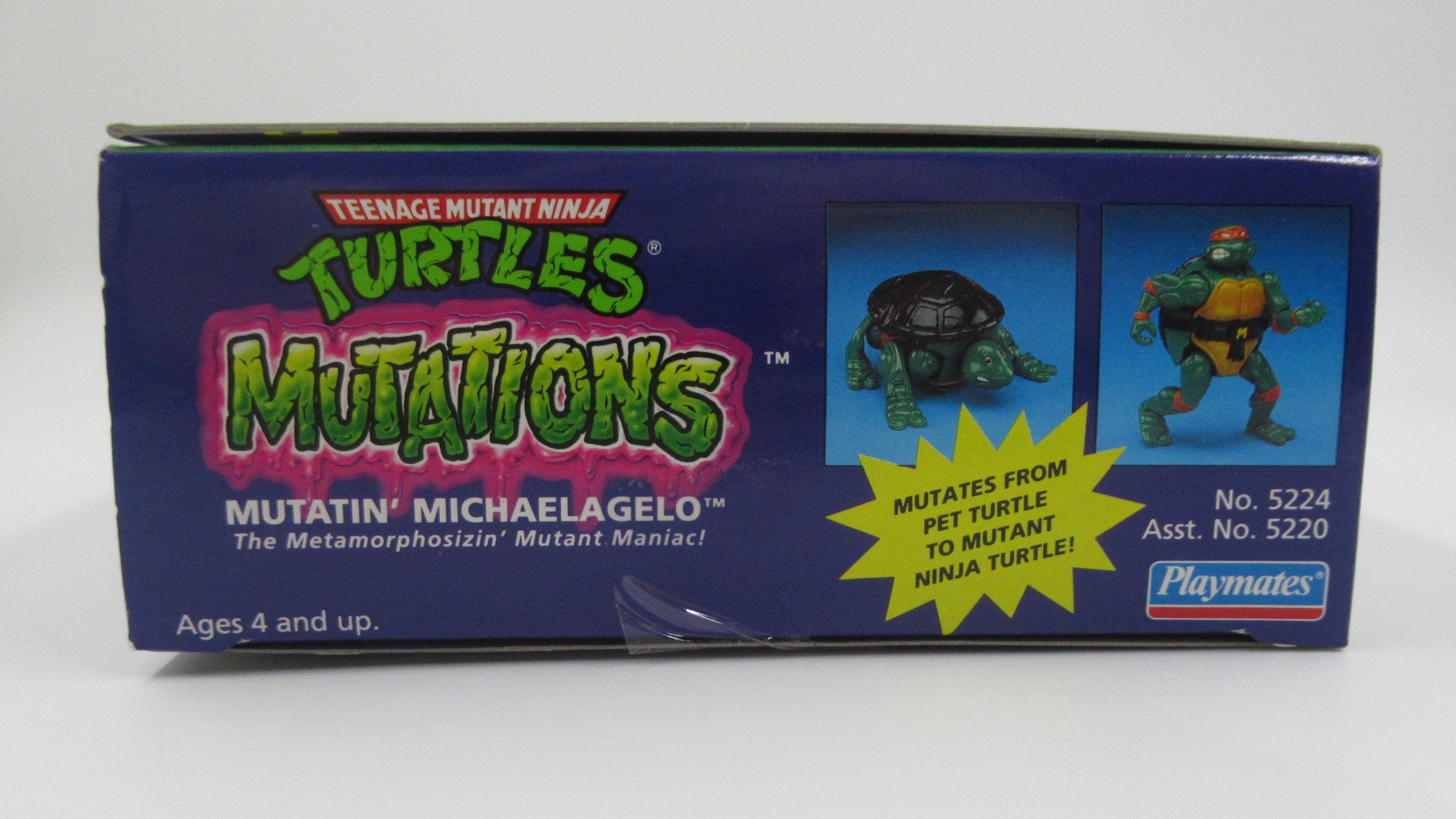 Teenage Mutant Ninja Turtles Mutations Figure Set of 4 TMNTs - Playmates (1992)