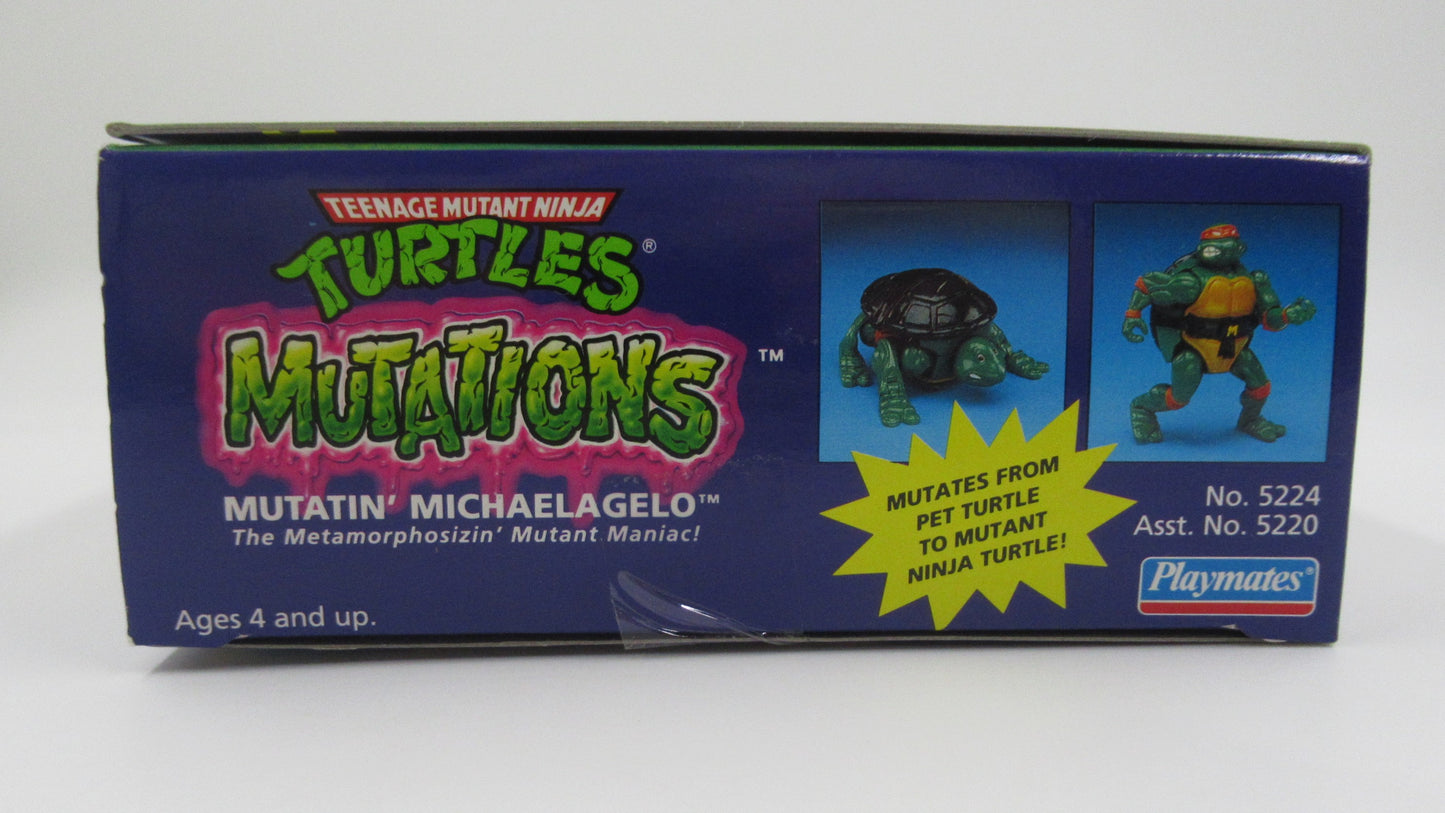 TMNT Mutations Figure Set of 4 Teenage Mutant Ninja Turtles - Playmates (1992)