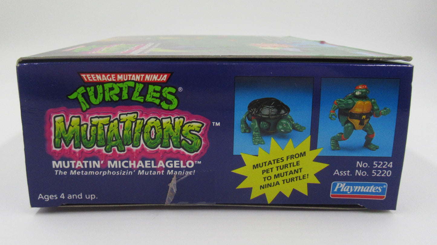 TMNT Mutations Figure Set of 4 Teenage Mutant Ninja Turtles - Playmates (1992)