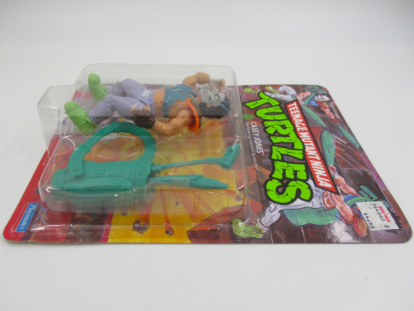 TMNT Casey Jones 4.5" Figure Teenage Mutant Ninja Turtles - Playmates (1989)