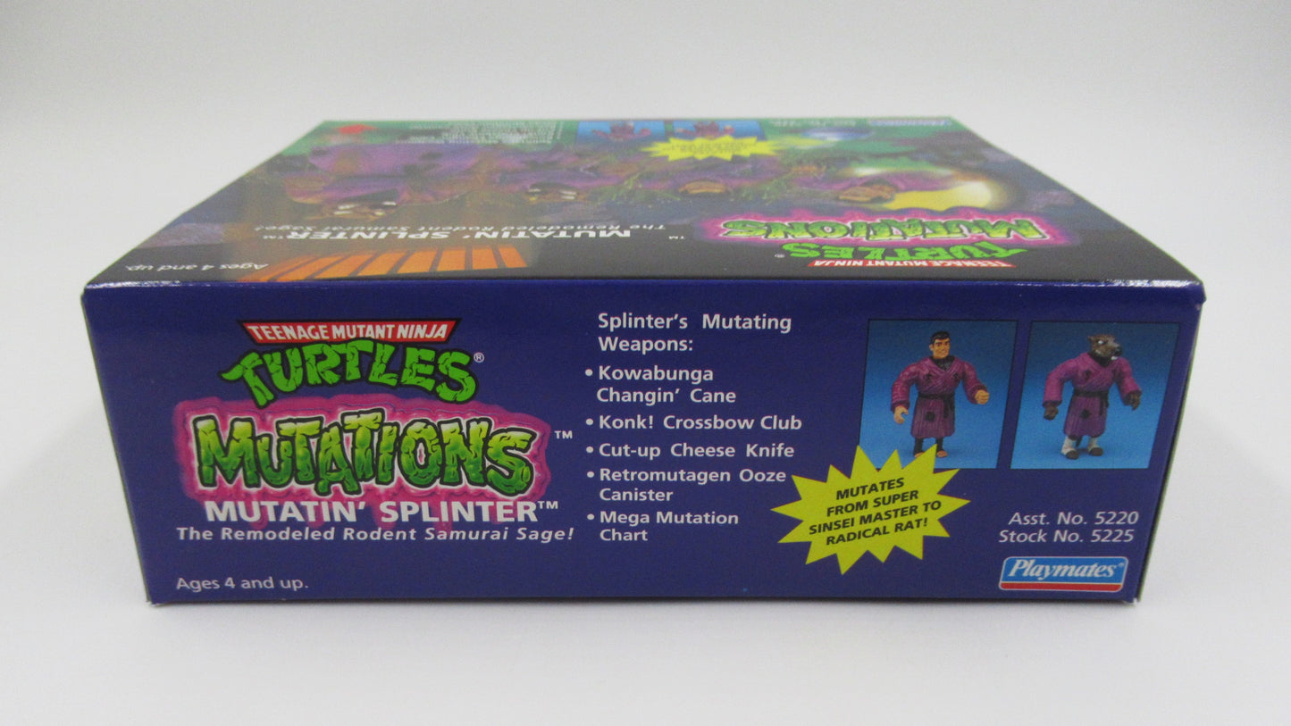 TMNT Splinter/Bebop/Rocksteady Mutations Figure Teenage Mutant Ninja Turtles - Playmates (1992)