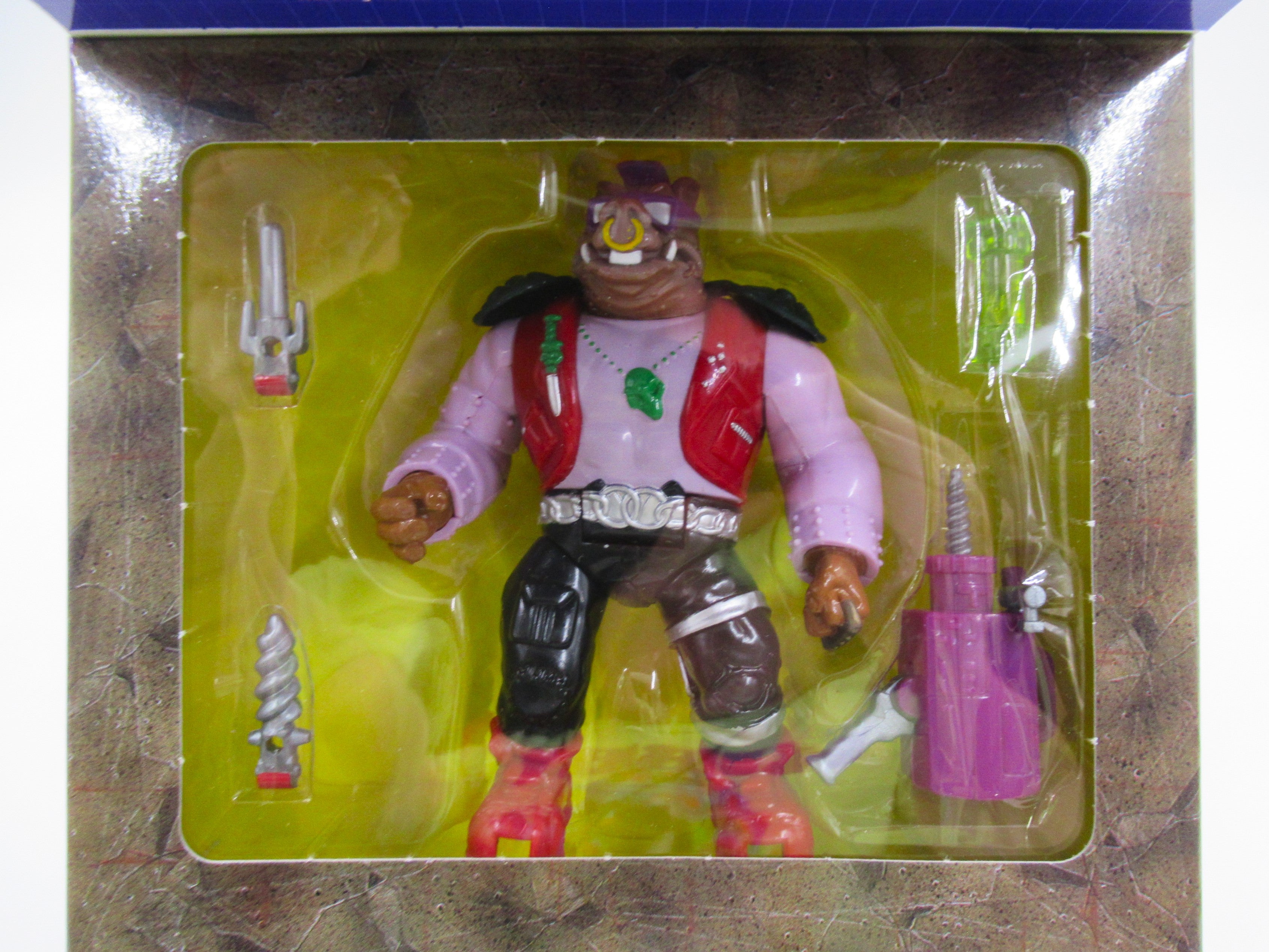 Teenage Mutant Ninja Turtles Splinter/Bebop/Rocksteady Mutations Figure TMNTs - Playmates (1992)