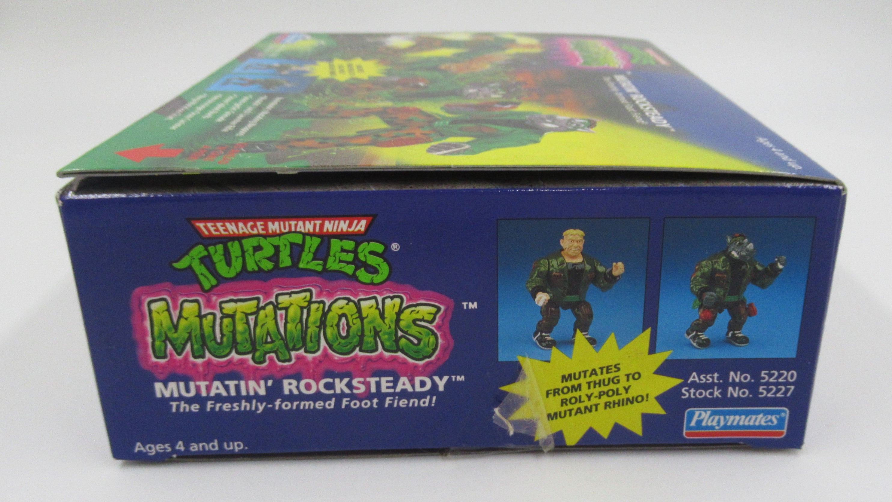 Teenage Mutant Ninja Turtles Splinter/Bebop/Rocksteady Mutations Figure TMNTs - Playmates (1992)