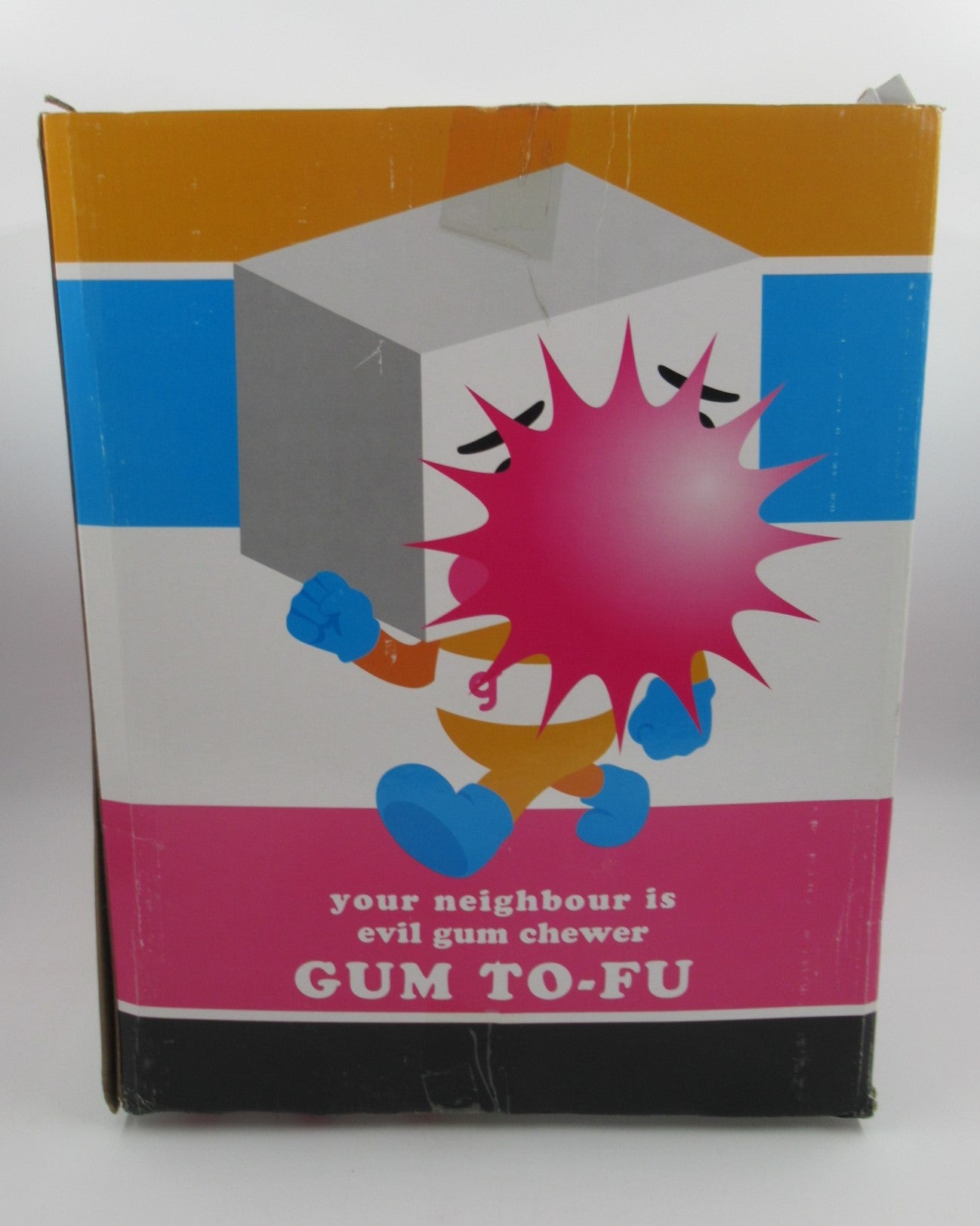 TOFU OYAKO Gum To-Fu Vinyl Figure - Devilrobots x Play Imaginative (2007) Designer Urban Art Toy