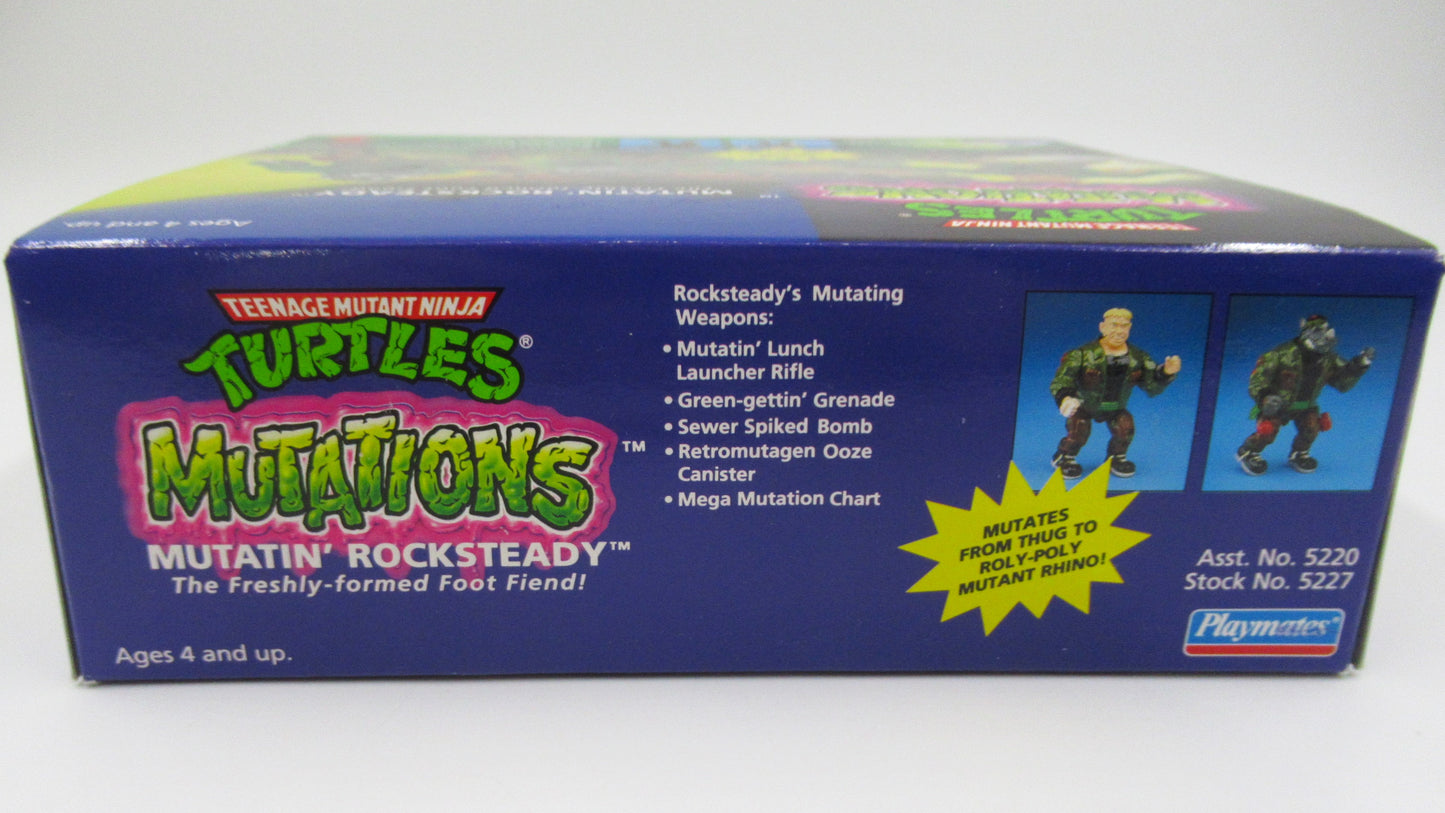 TMNT Splinter/Bebop/Rocksteady Mutations Figure Teenage Mutant Ninja Turtles - Playmates (1992)