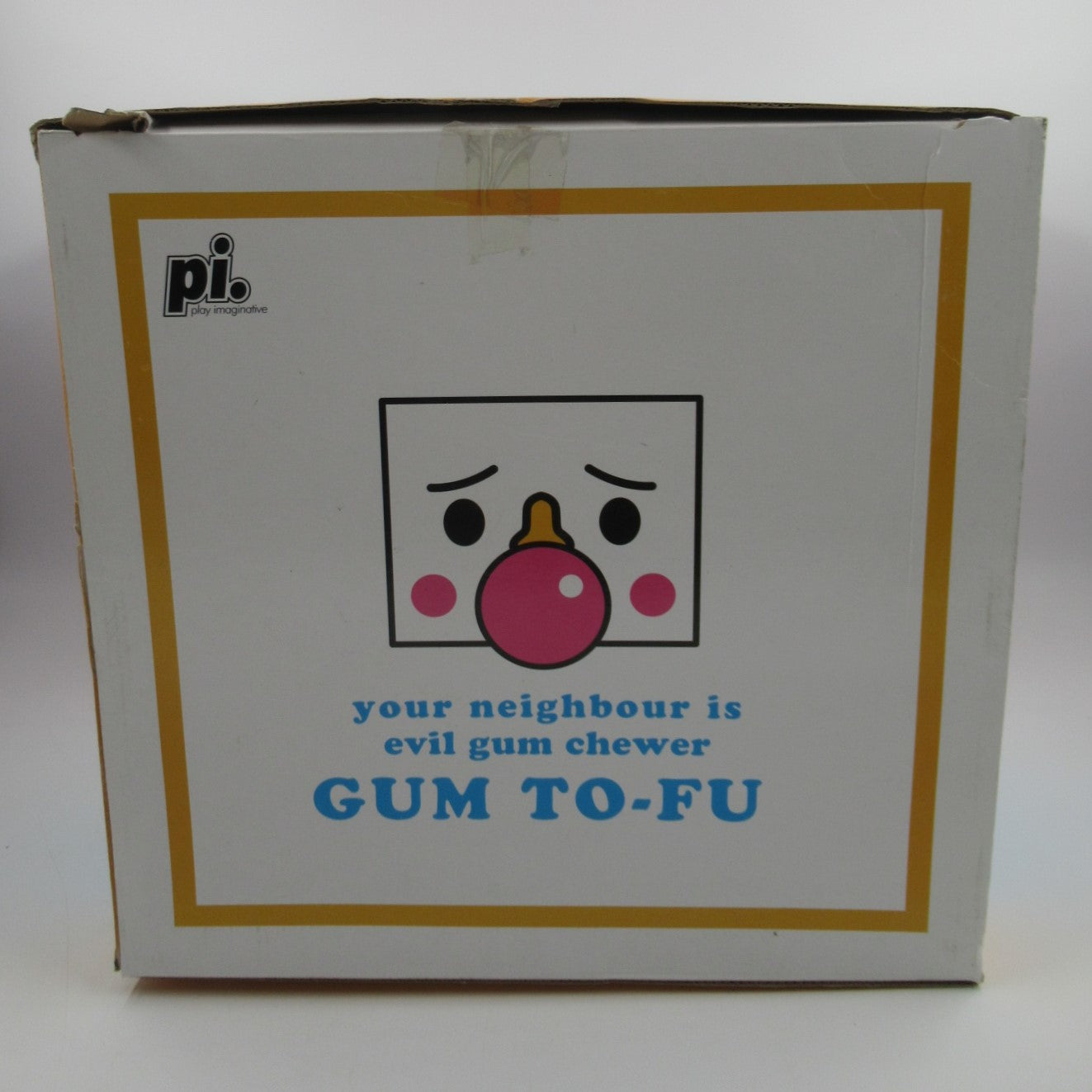 TOFU OYAKO Gum To-Fu Vinyl Figure - Devilrobots x Play Imaginative (2007) Designer Urban Art Toy