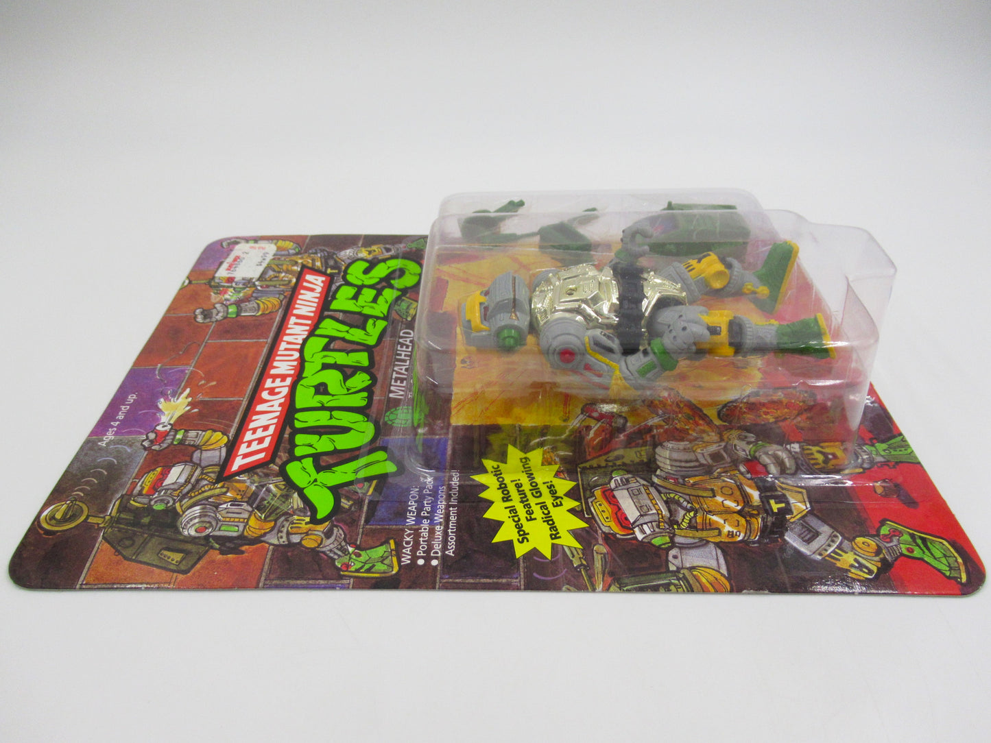 TMNT Metalhead 4.5" Figure Teenage Mutant Ninja Turtles - Playmates (1989)