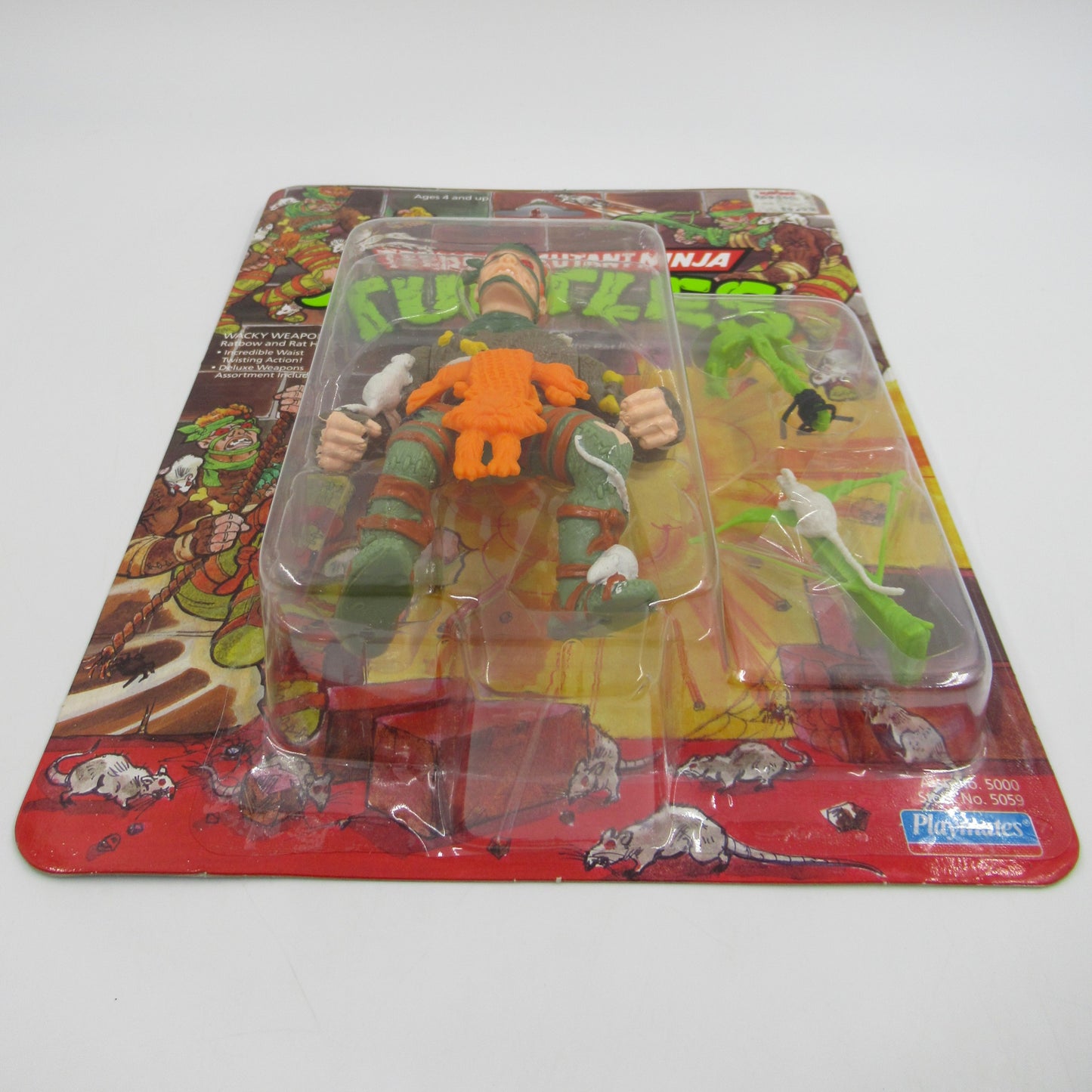 TMNT Rat King 4.5" Figure Teenage Mutant Ninja Turtles - Playmates (1989)