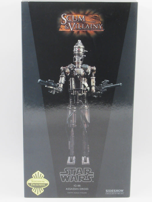 STAR WARS IG-88 Assassin Droid Sideshow Exclusive 1:6 Figure - Sideshow Collectibles (2011) Scum & Villainy #100029