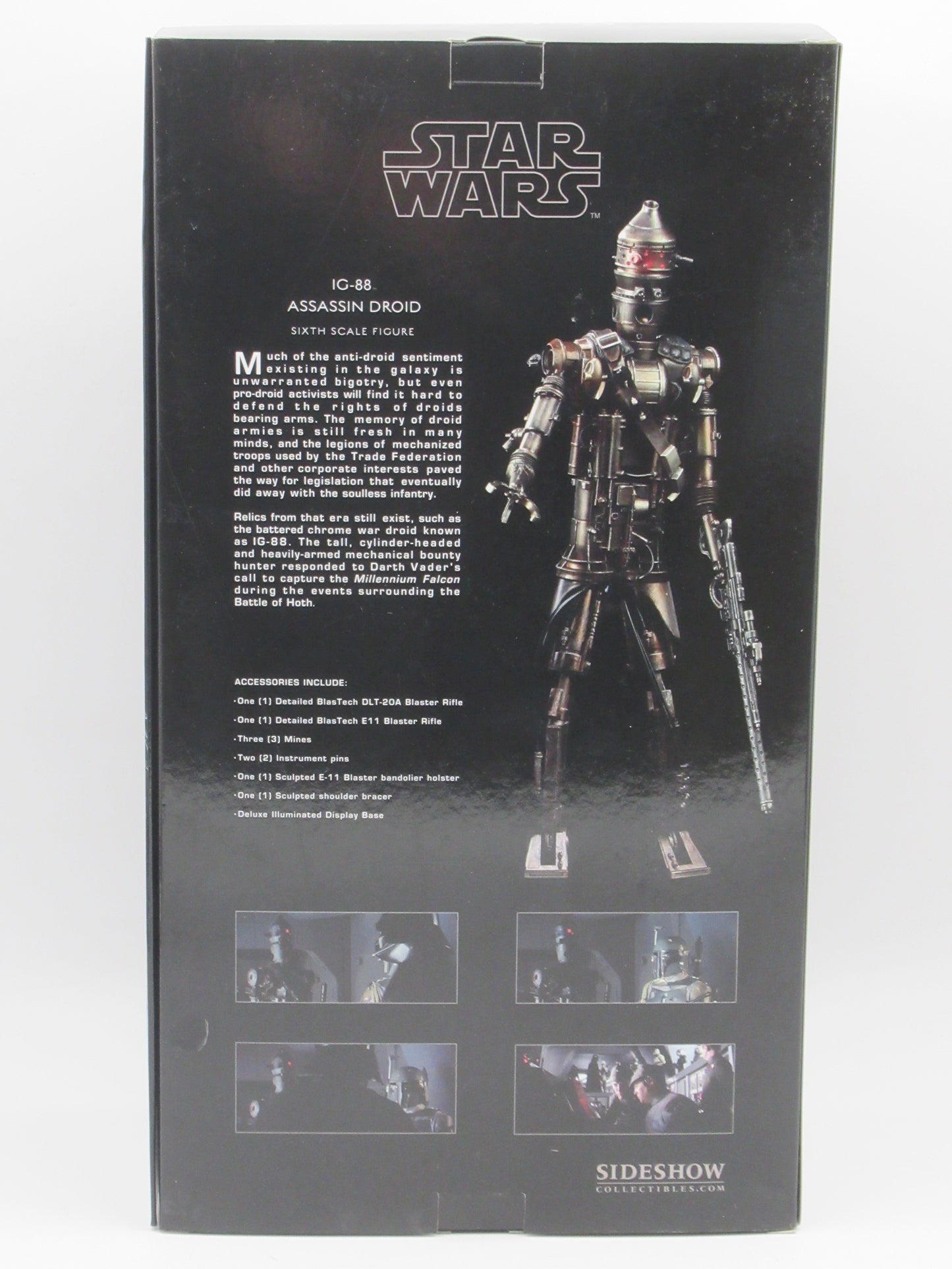 STAR WARS IG-88 Assassin Droid Sideshow Exclusive 1:6 Figure - Sideshow Collectibles (2011) Scum & Villainy #100029