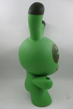 DUNNY Green Pac Man 20" Figure - Kidrobot x Dalek (2006) Designer Vinyl Art Toy