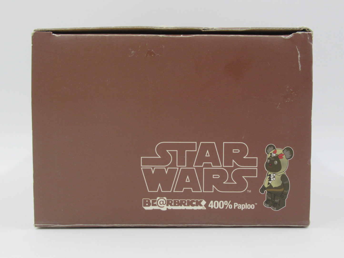 BEARBRICK Star Wars Paploo Ewok 400% Figure - Medicom Toy (2007) Be@rbrick Art Toy