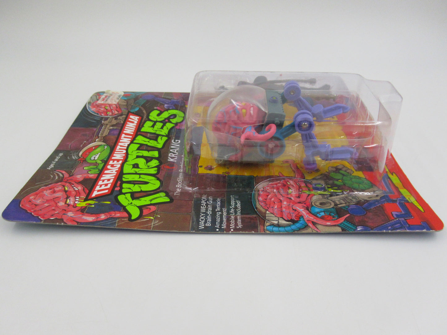 TMNT Krang 4.5" Figure Teenage Mutant Ninja Turtles - Playmates (1989)