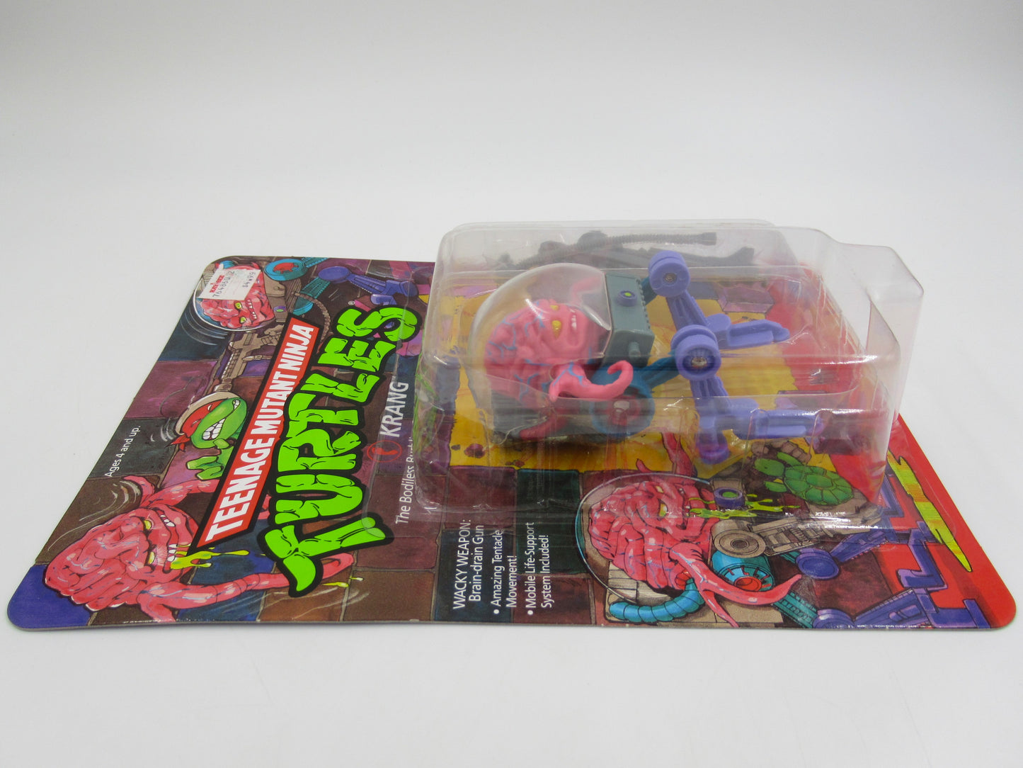 TMNT Krang 4.5" Figure Teenage Mutant Ninja Turtles - Playmates (1989)