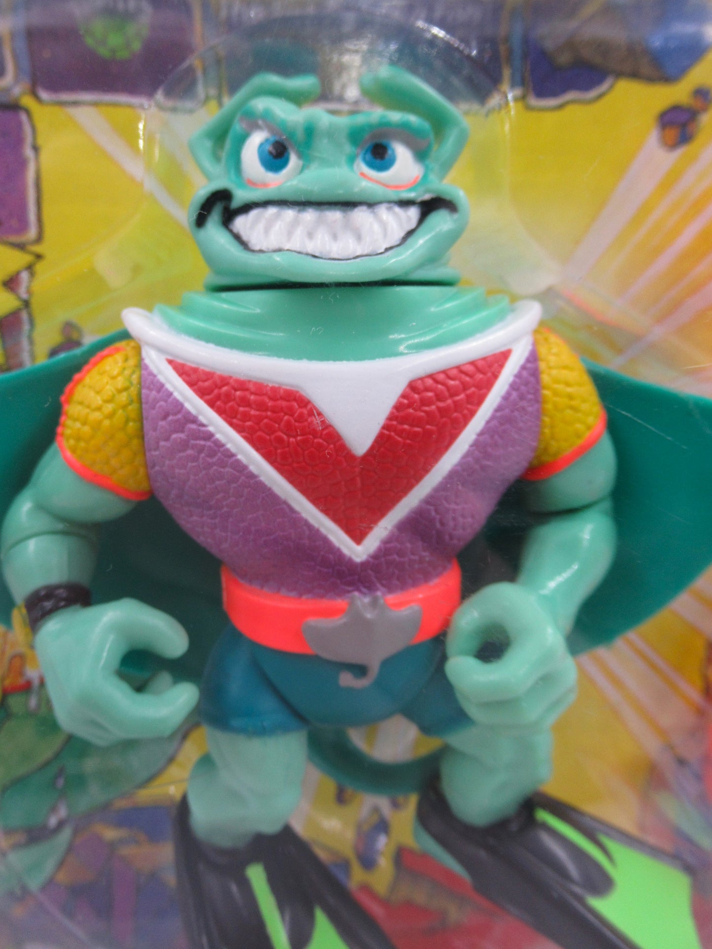 TMNT Ray Fillet (Red V Emblem) 4.5" Figure Teenage Mutant Ninja Turtles - Playmates (1990)