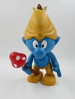 KING SMURF Figure - How2Work (2007) LE #95/120 Designer Toy