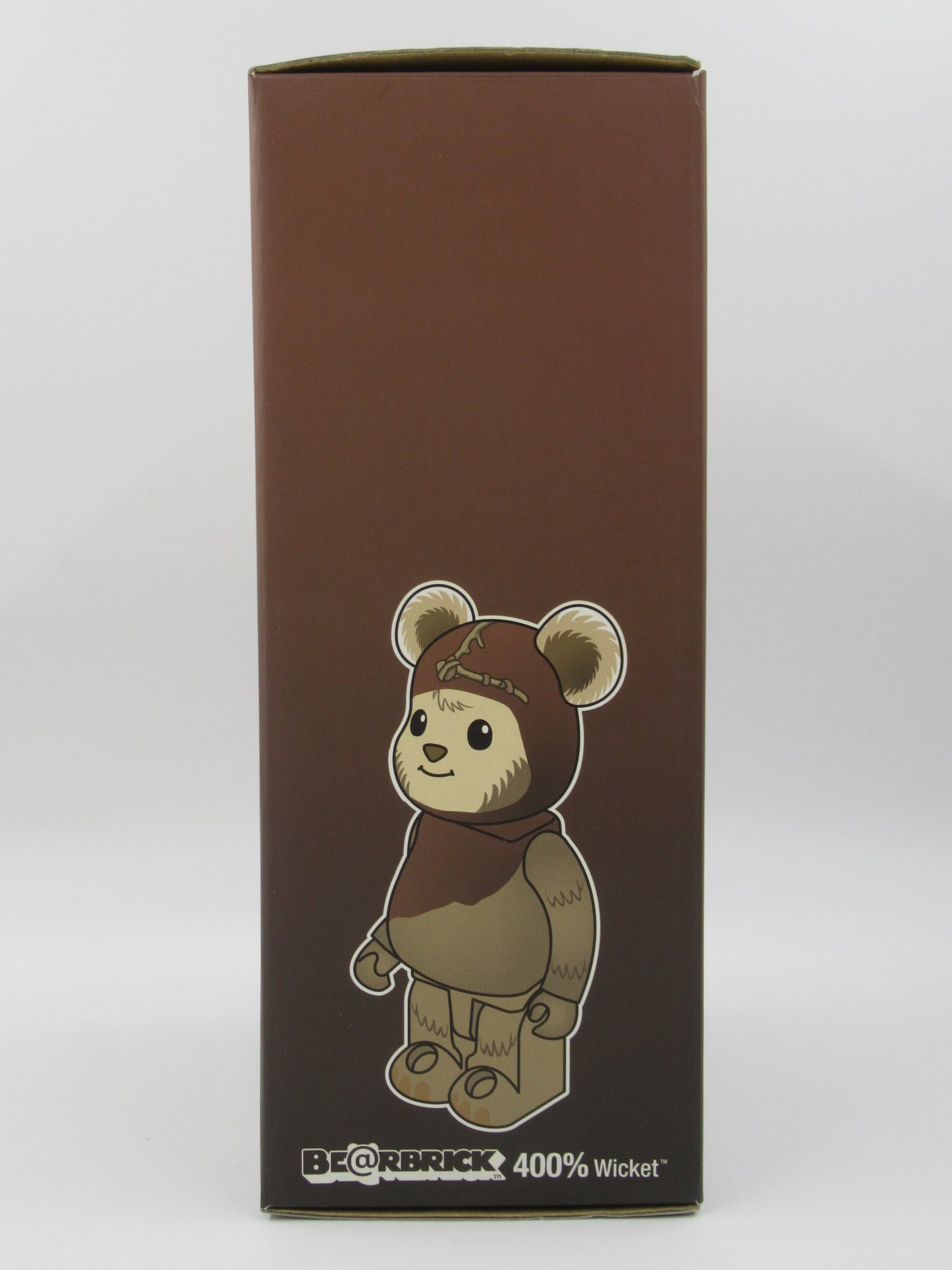 BEARBRICK Star Wars Wicket Ewok 400% Figure - Medicom Toy (2006) Be@rbrick Art Toy