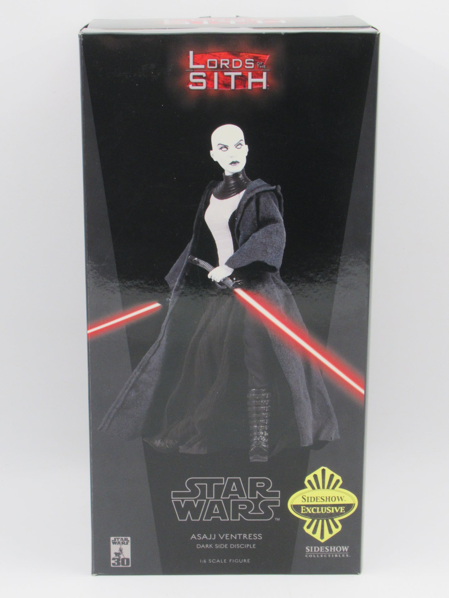 STAR WARS Asajj Ventress: Dark Side Disciple Sideshow Exclusive 1:6 Figure - Sideshow Collectibles (2007) Lords of the Sith #2113