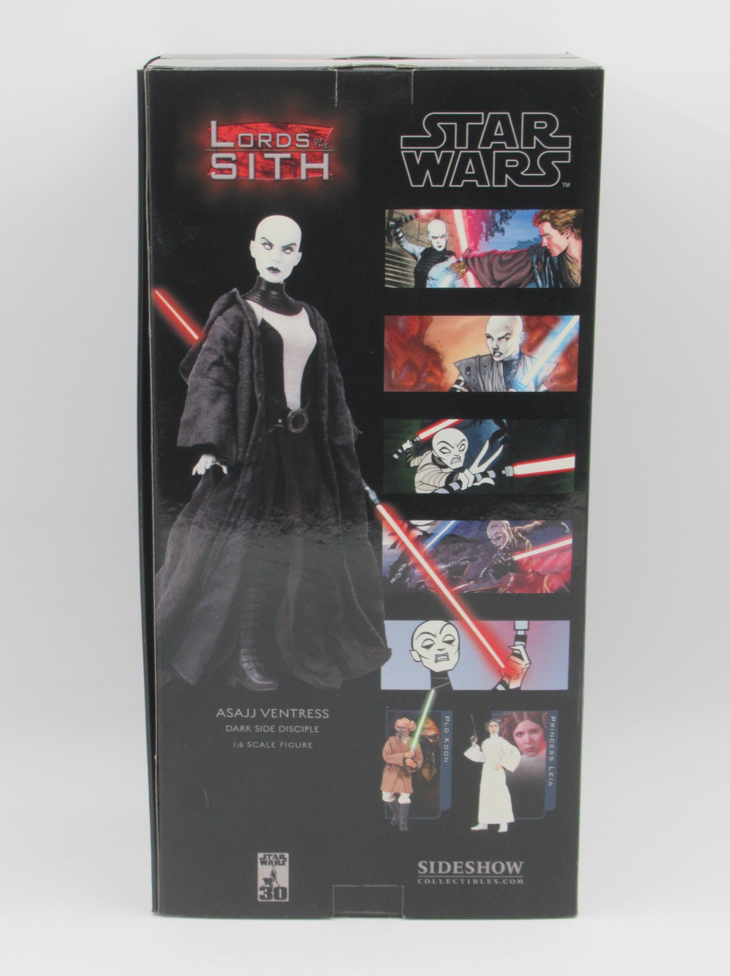 STAR WARS Asajj Ventress: Dark Side Disciple Sideshow Exclusive 1:6 Figure - Sideshow Collectibles (2007) Lords of the Sith #2113