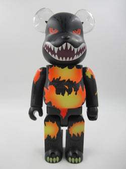 BEARBRICK Burning Godzilla vs Destoroyah 400% Figure Medicom Toy (2016) Kaiju Be@rbrick Toho Art Toy