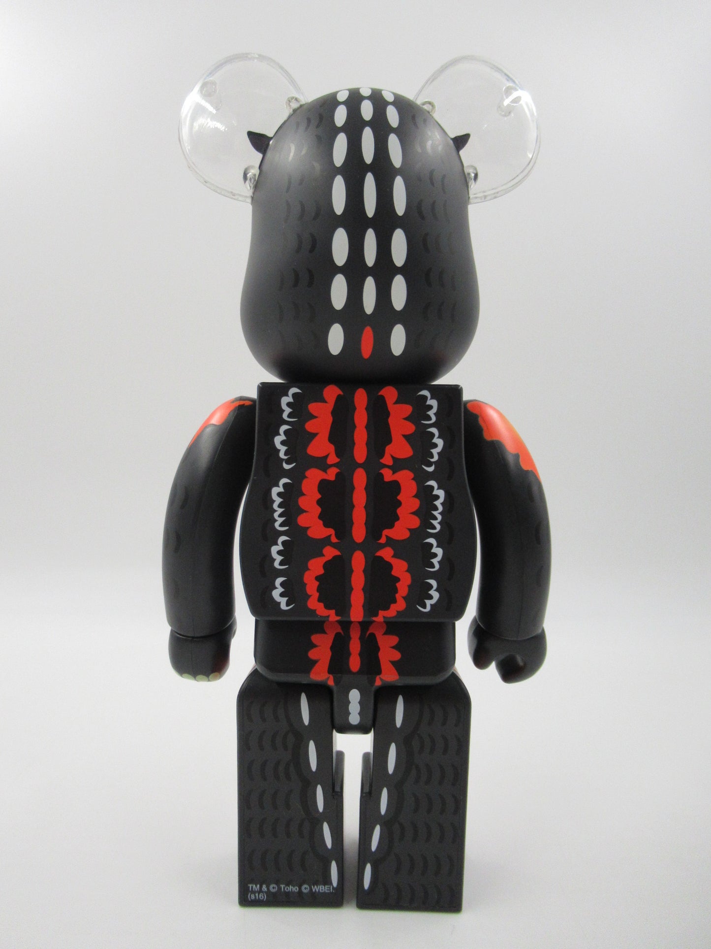 BEARBRICK Burning Godzilla vs Destoroyah 400% Figure Medicom Toy (2016) Kaiju Be@rbrick Toho Art Toy