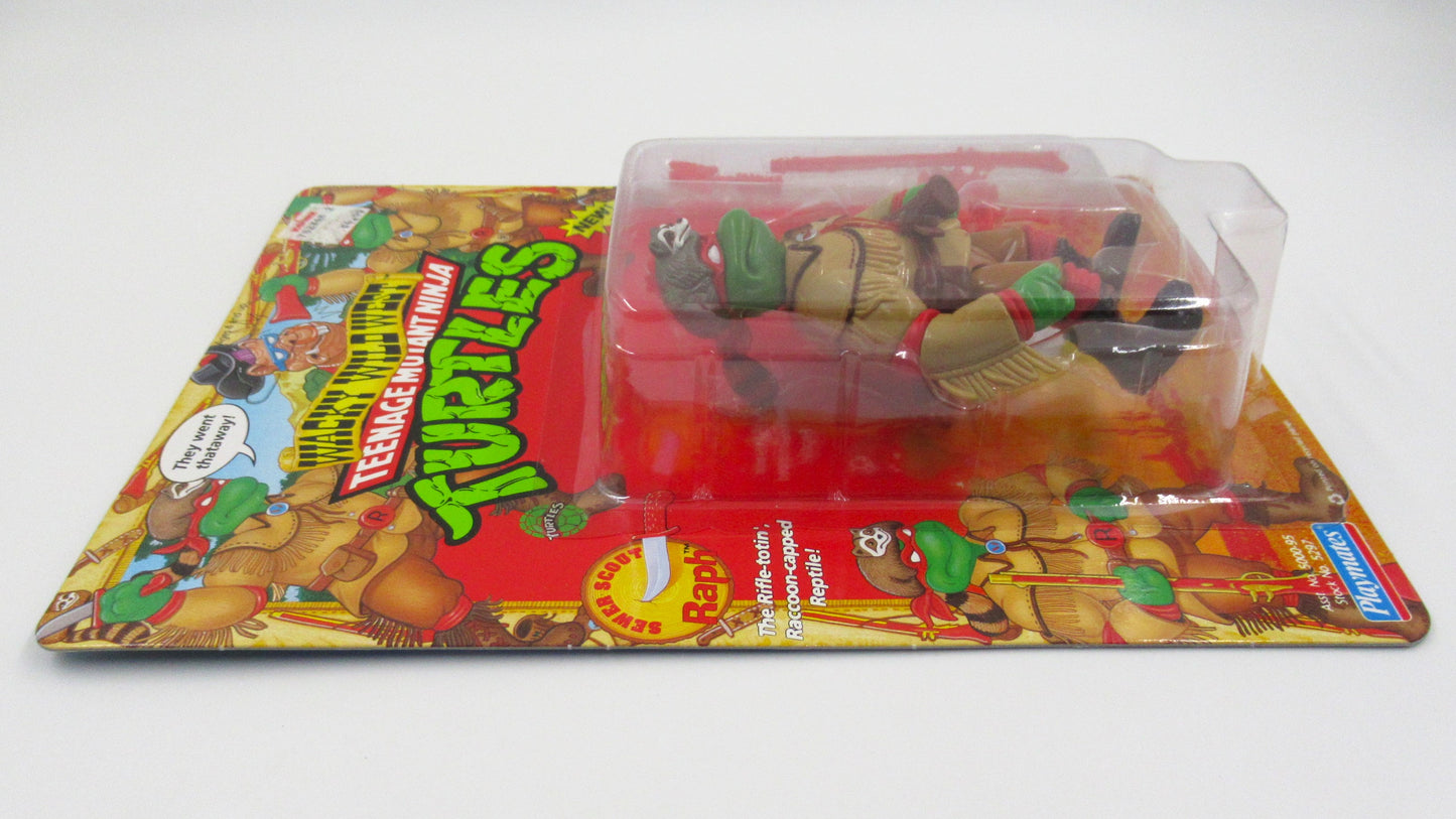 TMNT Sewer Scout Raph Wacky Wild West Figure Teenage Mutant Ninja Turtles - Playmates (1992)