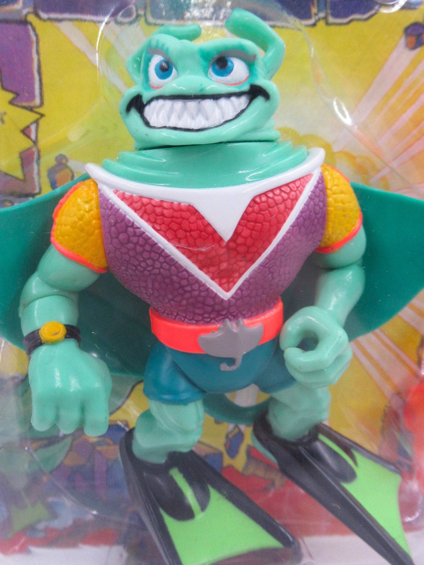 TMNT Ray Fillet (Red V Emblem) 4.5" Figure Teenage Mutant Ninja Turtles - Playmates (1990)