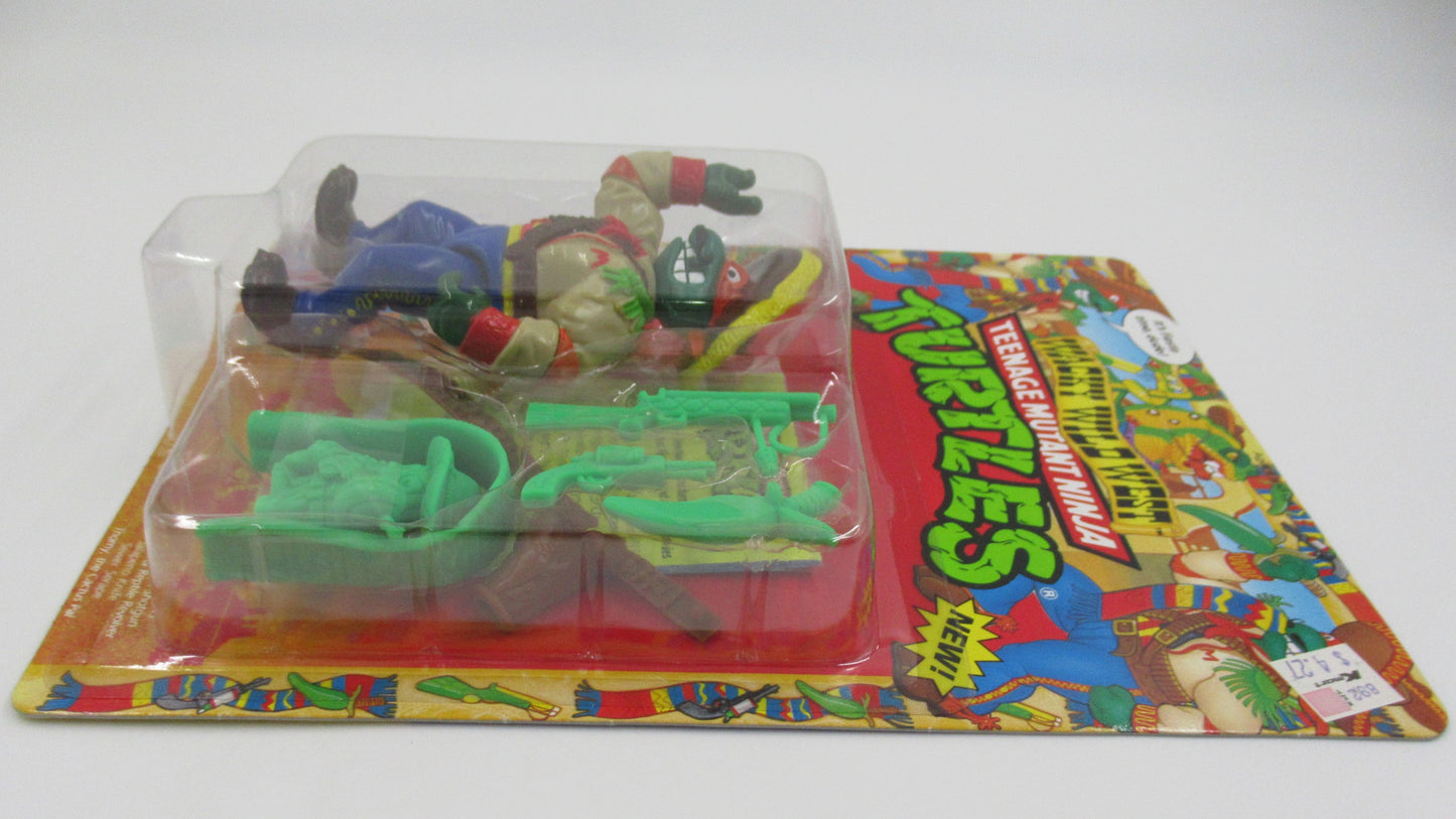 TMNT Bandito Bashin' Mike Wacky Wild West Figure Teenage Mutant Ninja Turtles - Playmates (1992)