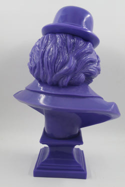 LUDWIG VAN Neon Purple Bust - Kozik x Ultraviolence (2008) Limited Edition Vinyl Art Toy